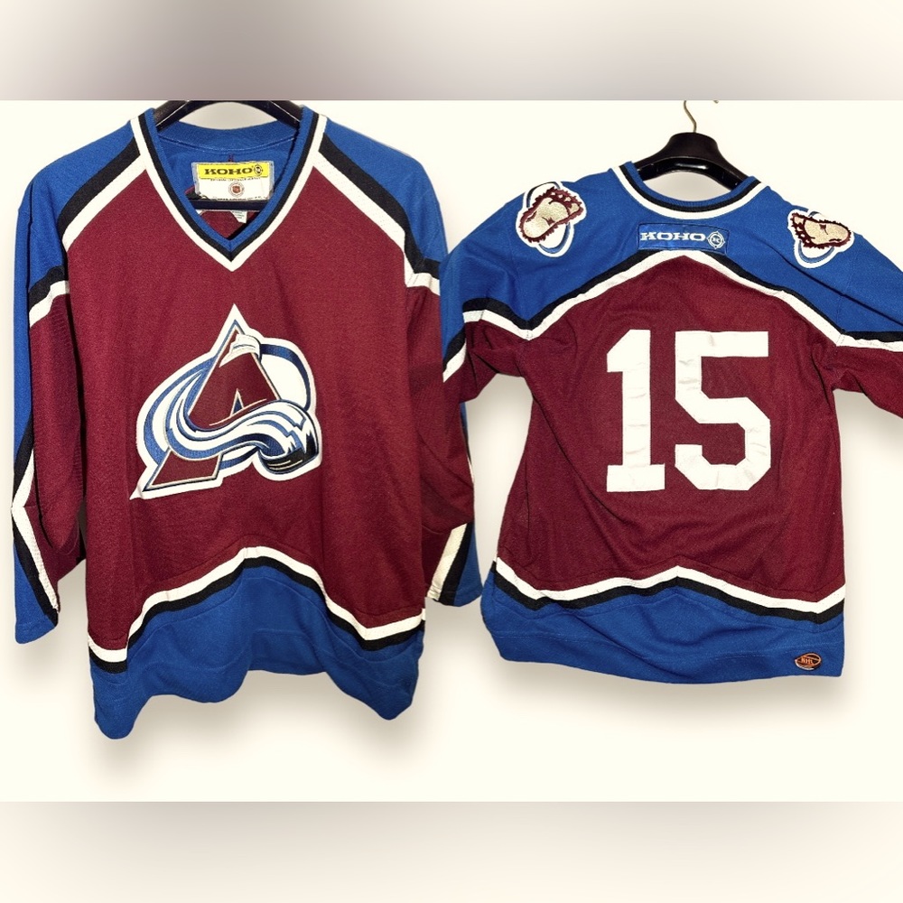 Vintage KOHO Colorado Avalanche NHL Hockey Jersey | Size Adult M